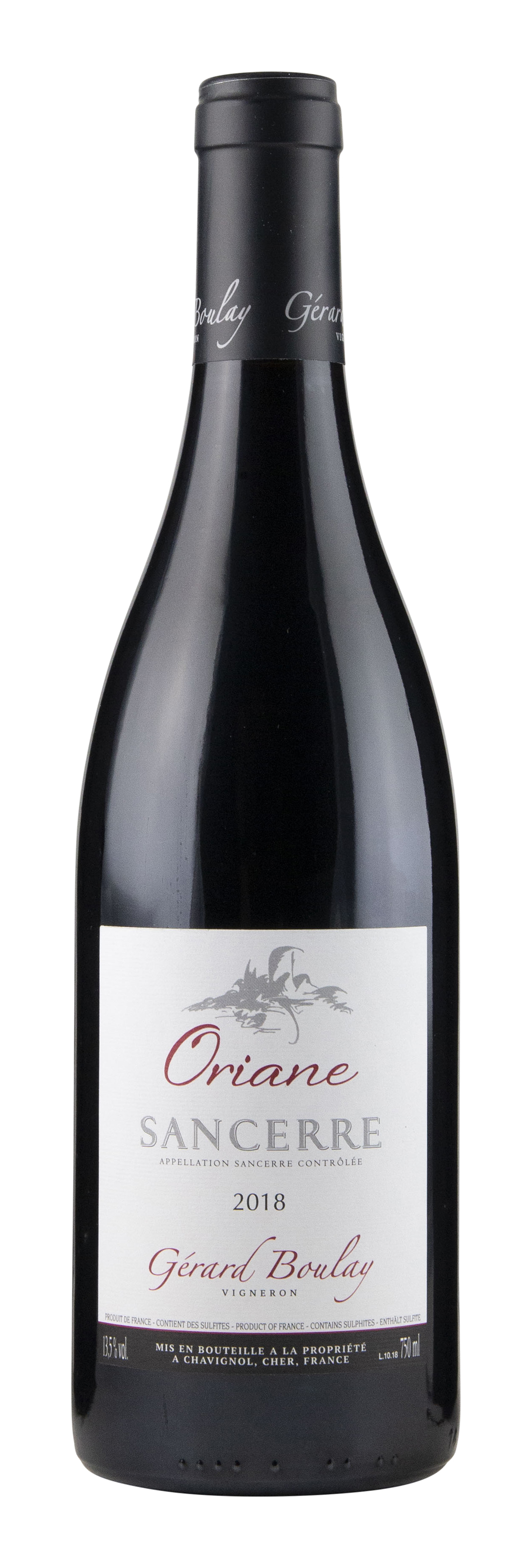Gérard Boulay Oriane Sancerre Rouge 2018